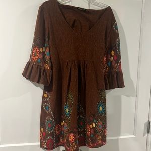 Brown Reborn dress